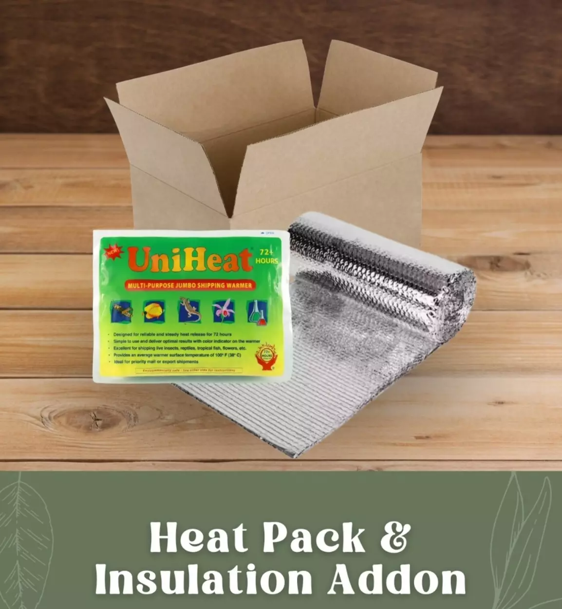 plant/🥶Heat Pack & Insulation Add-On •72 hrs.-0