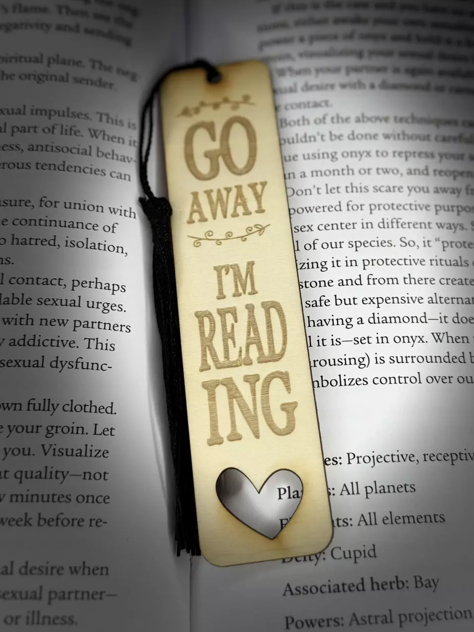 plant/Go away bookmark-0