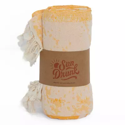 plant/Tourbillon Turkish Towel - Jaune-4-thumbnail