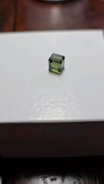 plant/Moldavite cube 7 mm-2-thumbnail