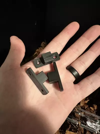 plant/FREE SHIPPING - (3) Artificial Plant Holders with (6) Screws for PVC enclosures-0-thumbnail