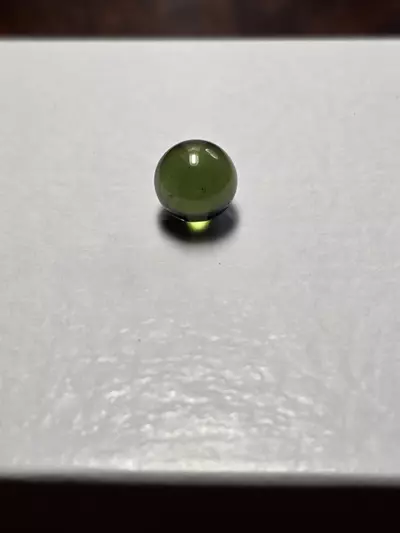 plant/Moldavite sphere 9 mm-0-thumbnail