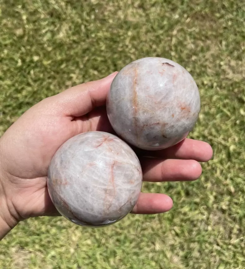 plant/Fire Quartz Sphere-0