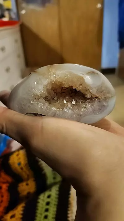 plant/Pink Amethyst free form with druzy goodness was $95-3-thumbnail