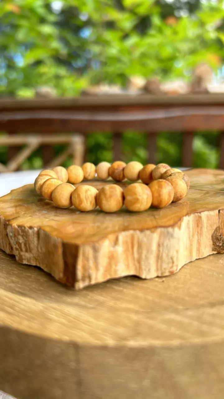 plant/Palo Santo Bracelet - Peru-0