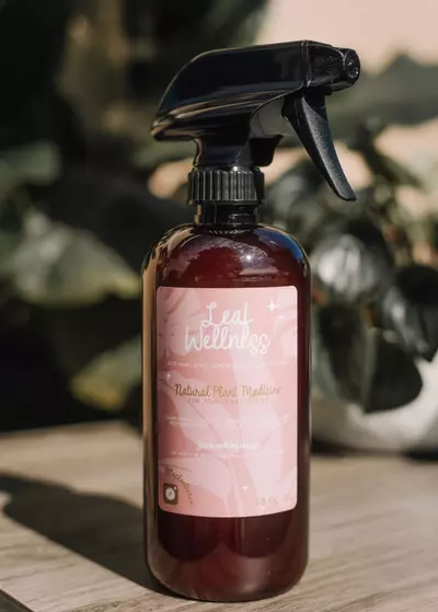 plant/Leaf Wellness Peppermint, Organic Leaf Shine, and Pest Preventative 16 oz-0-thumbnail