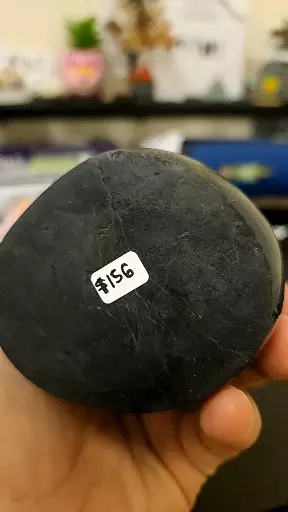 plant/Black tourmaline smooth dome shaped was 156-2-thumbnail