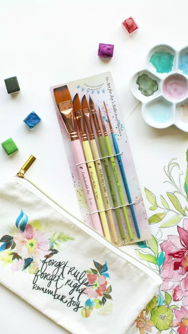 plant/Art for Joy’s Sake Brush Set-0