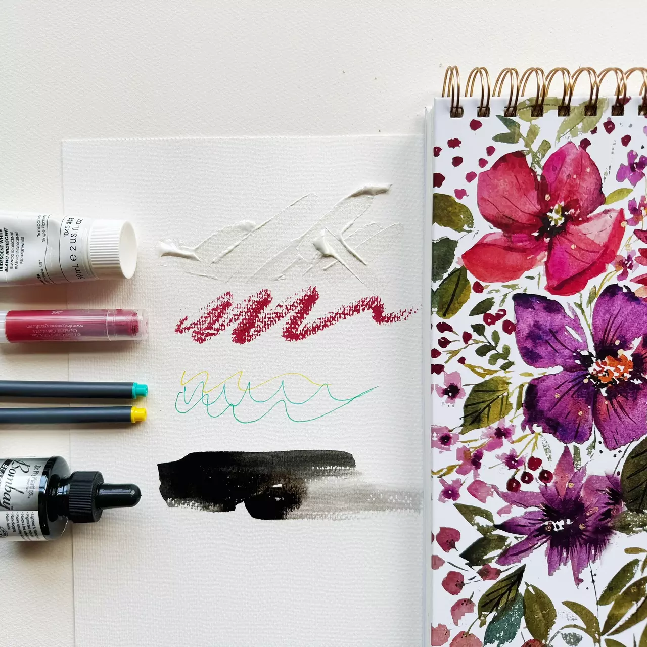 plant/Desai Art Watercolor Sketchbook-1