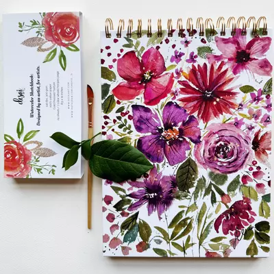 plant/Desai Art Watercolor Sketchbook-0-thumbnail