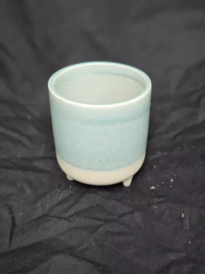 plant/3" planter with feet; no drainage holes; cute pot-0-thumbnail