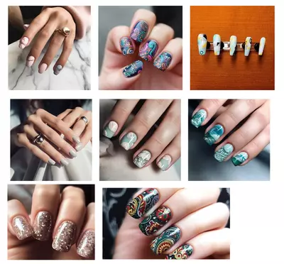plant/Handmade Nails (As Shown)-0-thumbnail