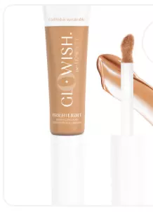plant/MSRP $27 GloWish Bright Light Hydrating Sheer Vegan Concealer #08 Tan-0