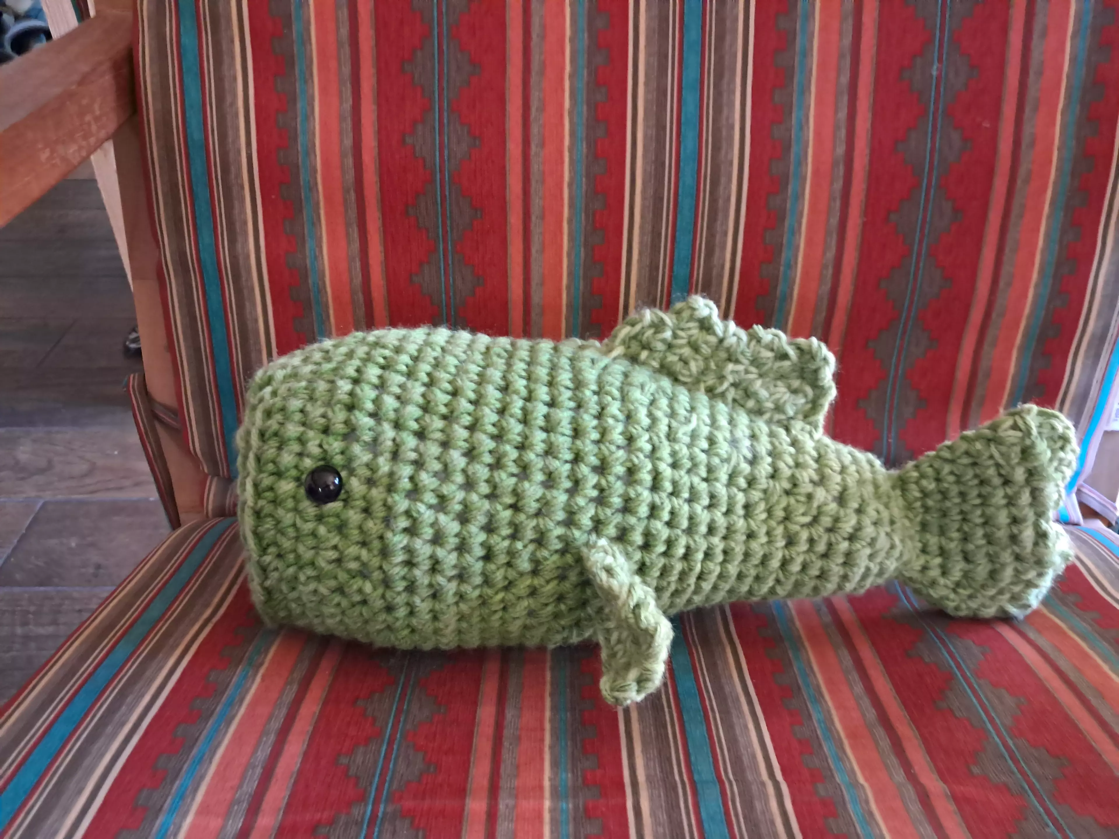 plant/Crochet fish -0