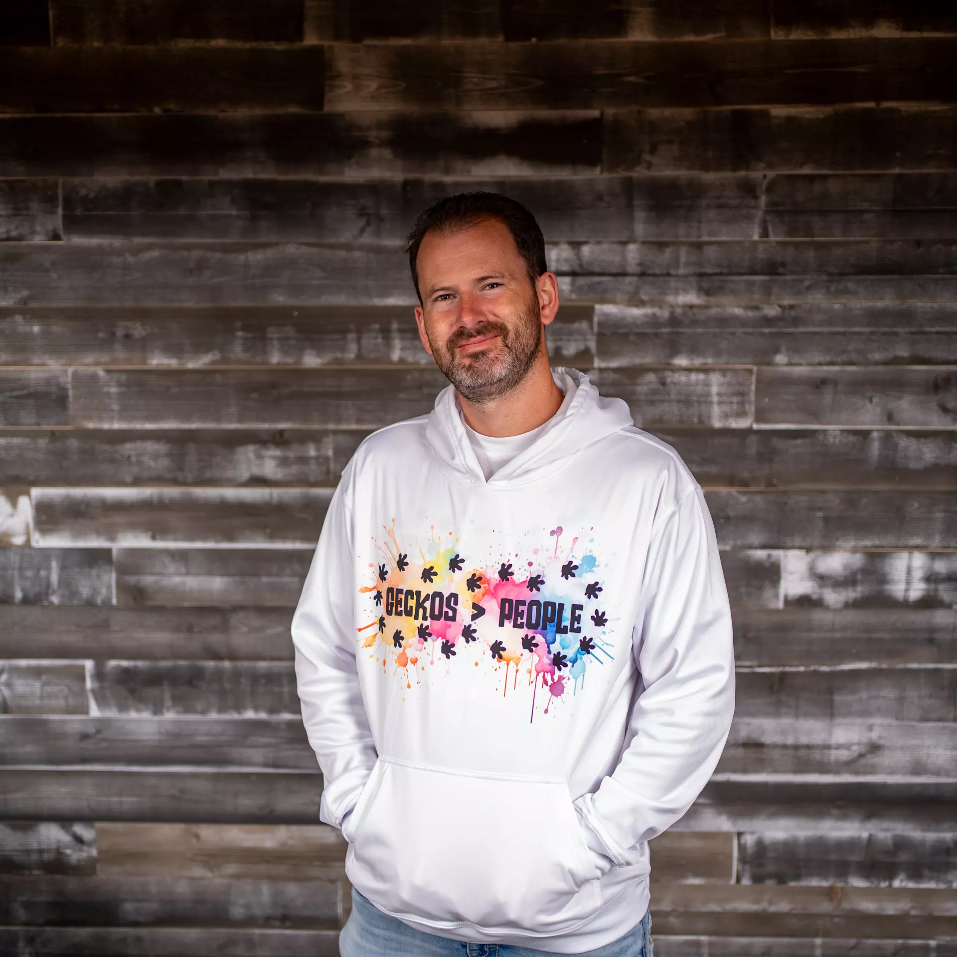 plant/Geckos > People Hoodie-0