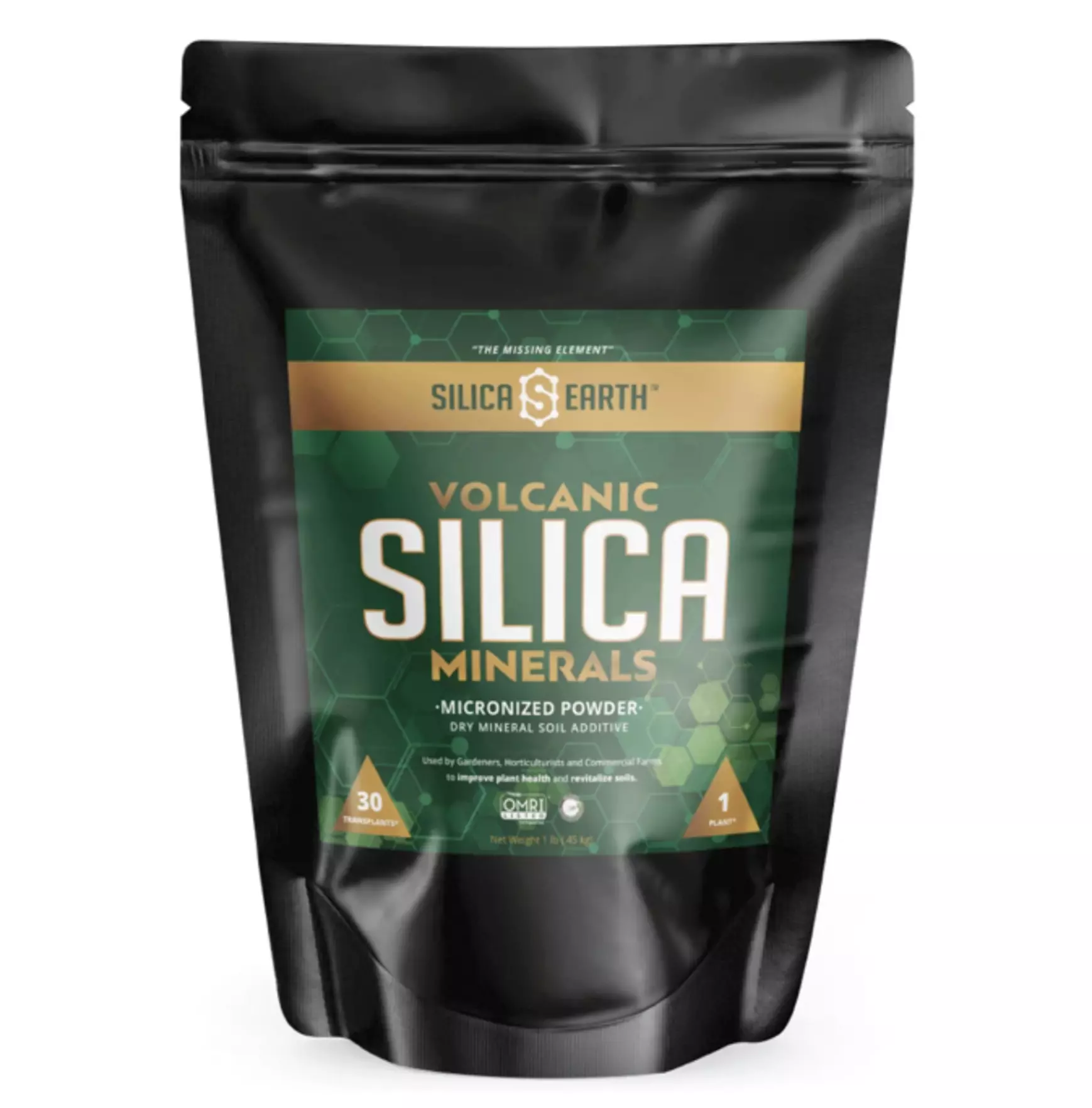 plant/Silica Earth Volcanic Silica Minerals Micronized Powder 1lb-0