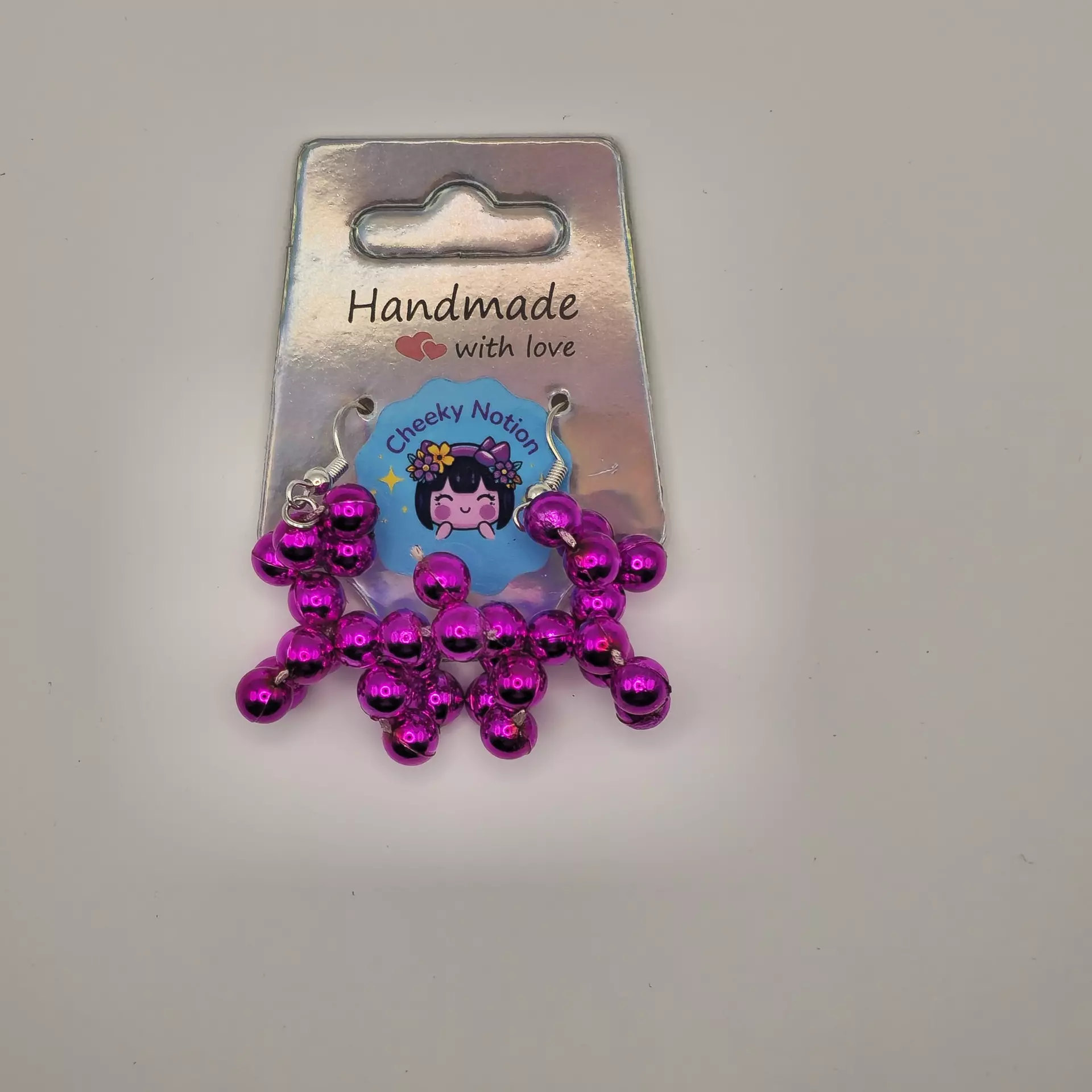 plant/Balloon Dog Earrings-0