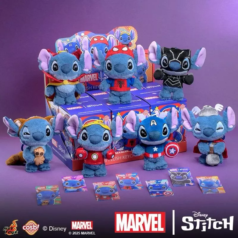plant/1Box Marvel Stitch Plush Blind Box-0