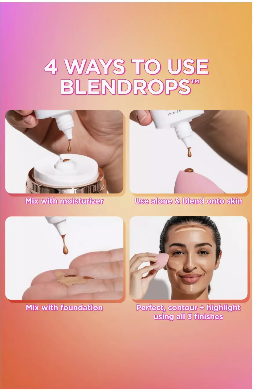 plant/BeautyBio Bronzing Blendrops™ Broad Spectrum SPF 40 Oil Control Sun-Kissed Finish Priming Drops-2