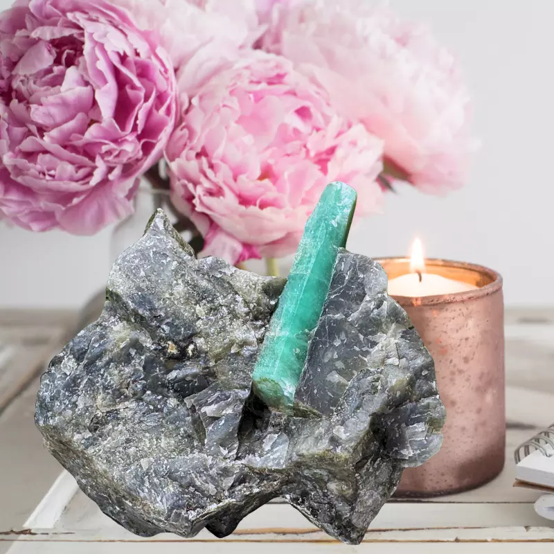 plant/Raw Emerald in Matrix Specimen-0