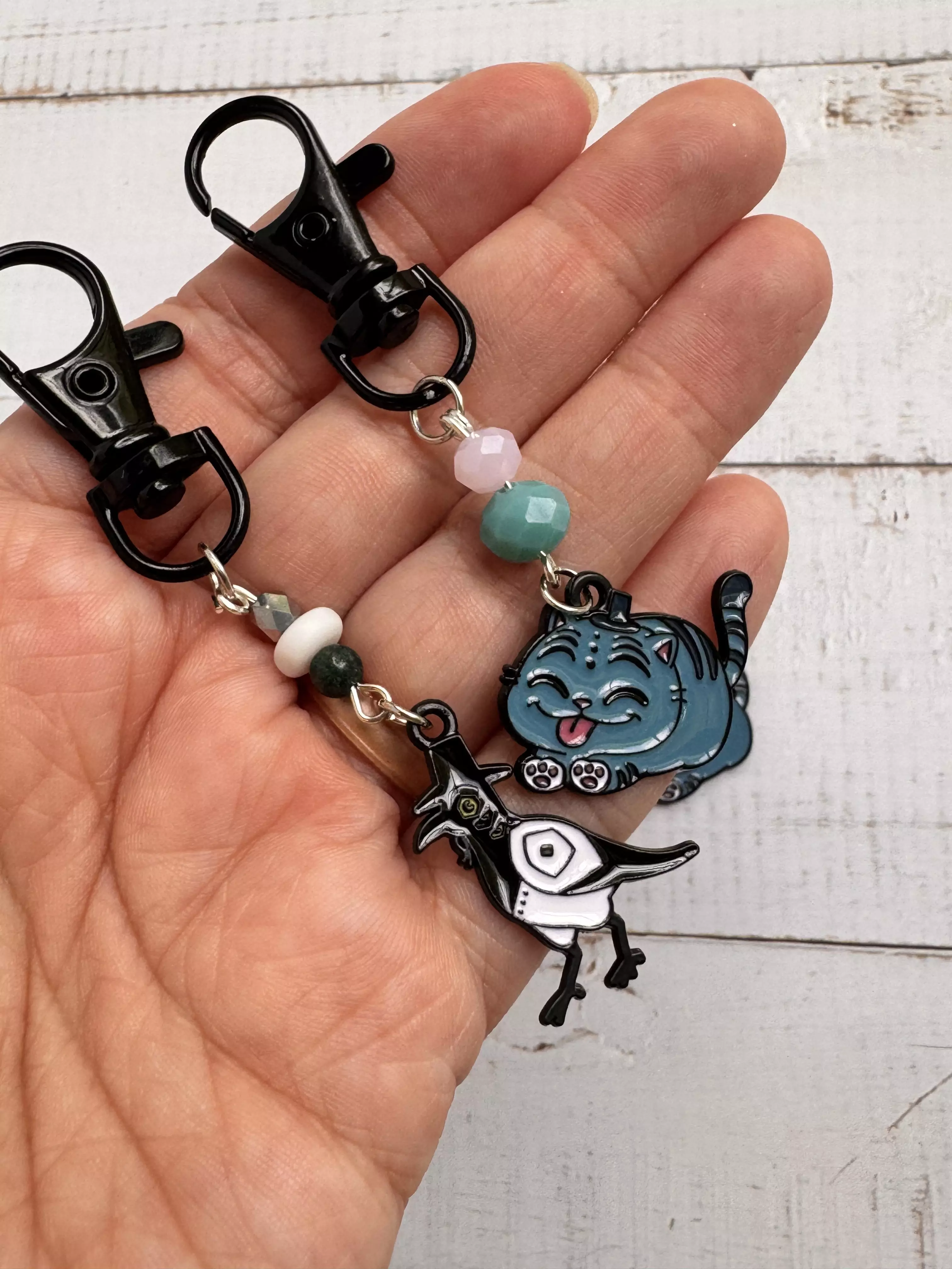 plant/K-Pop Demon Hunters Pair of Stitch Markers-0