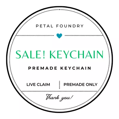 plant/SALE! KEYCHAIN - PREMADE KEYCHAIN-0-thumbnail
