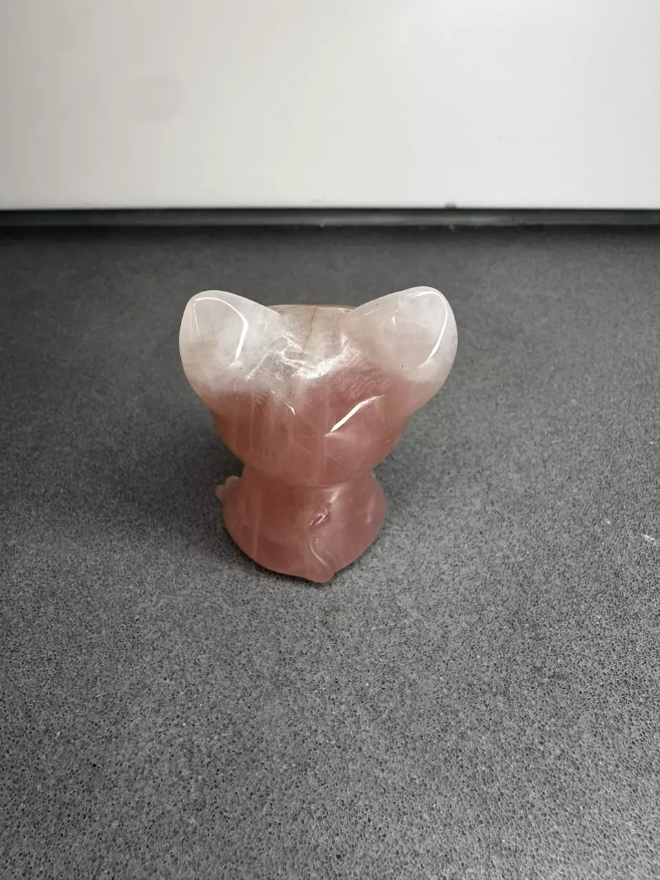 plant/Rose Quartz carving-1