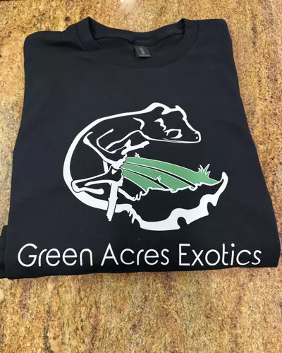 plant/Green Acre Exotics T-shirt, black or white-0-thumbnail