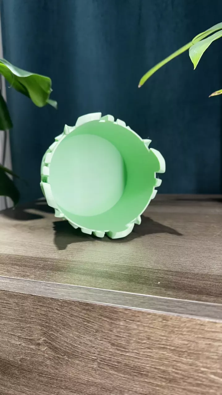 plant/Stunning 3D Printed Monstera Leaf Pot 🌿✨-2