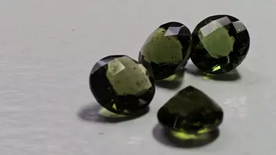 plant/Moldavite roughly 1.5ct 8 mm c b sold separately price for one-1-thumbnail