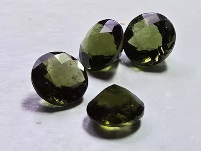 plant/Moldavite roughly 1.5ct 8 mm c b sold separately price for one-0-thumbnail