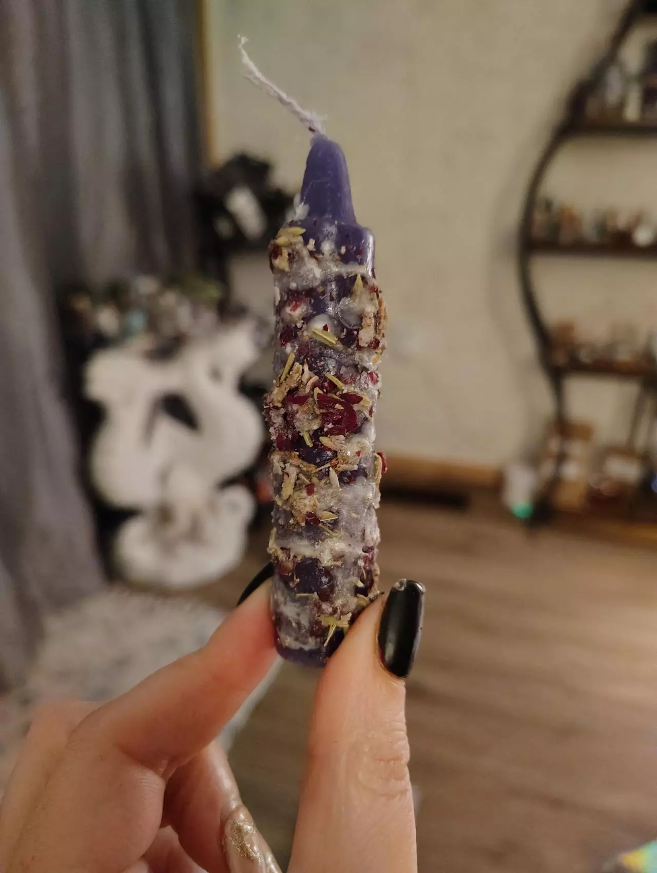 plant/MTO Reiki Infused Spell Candle-0