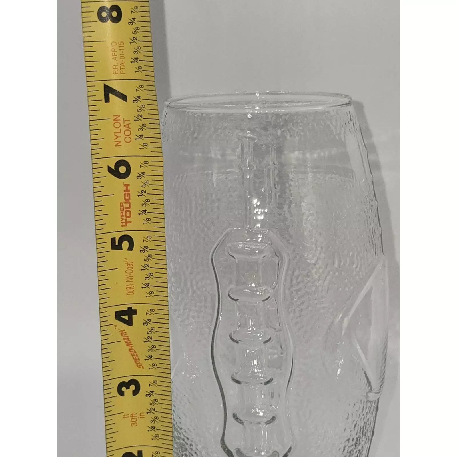 plant/Vintage Football Shaped Pint Beer Glass Set of 4-6