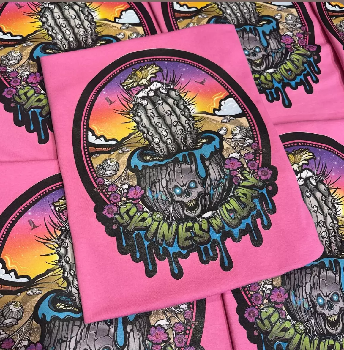 plant/T-Shirt SnC - Cotton Pink-0