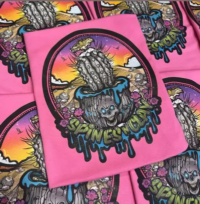 plant/T-Shirt SnC - Cotton Pink-0-thumbnail