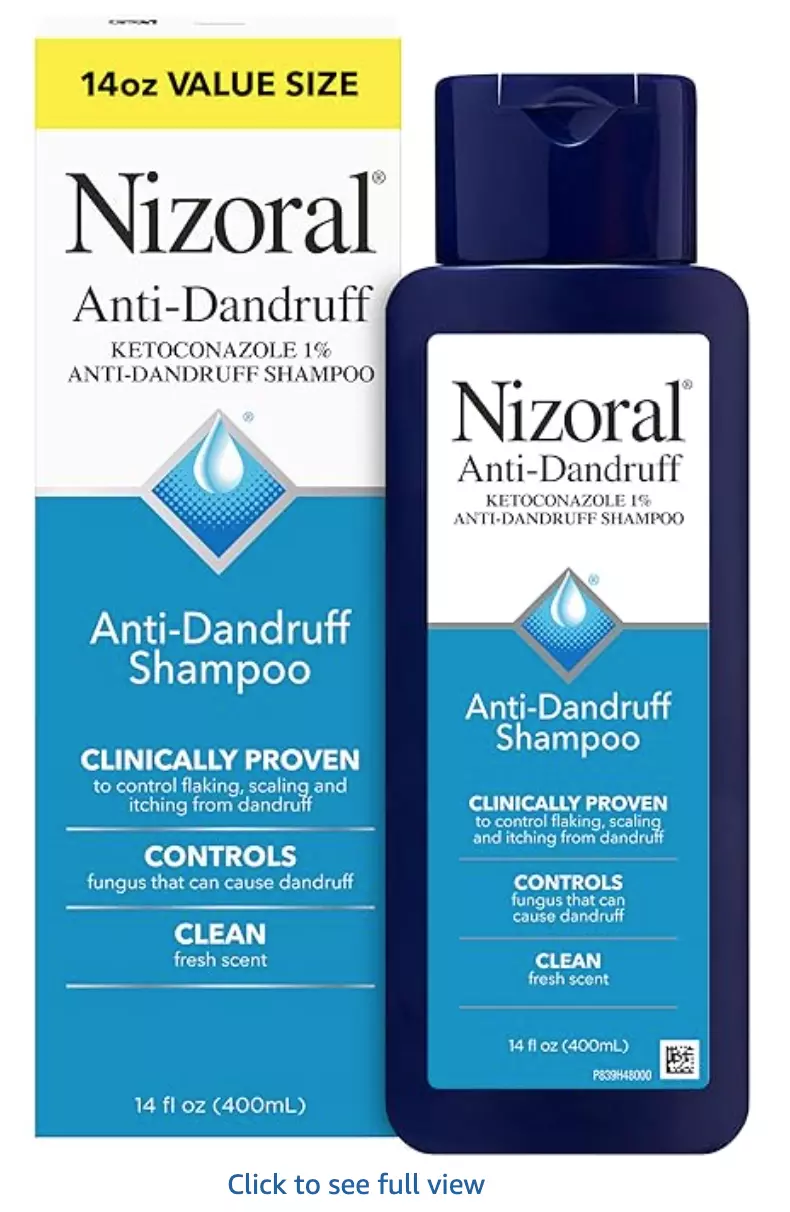 plant/Nizoral Anti‑Dandruff Shampoo 400ml-0
