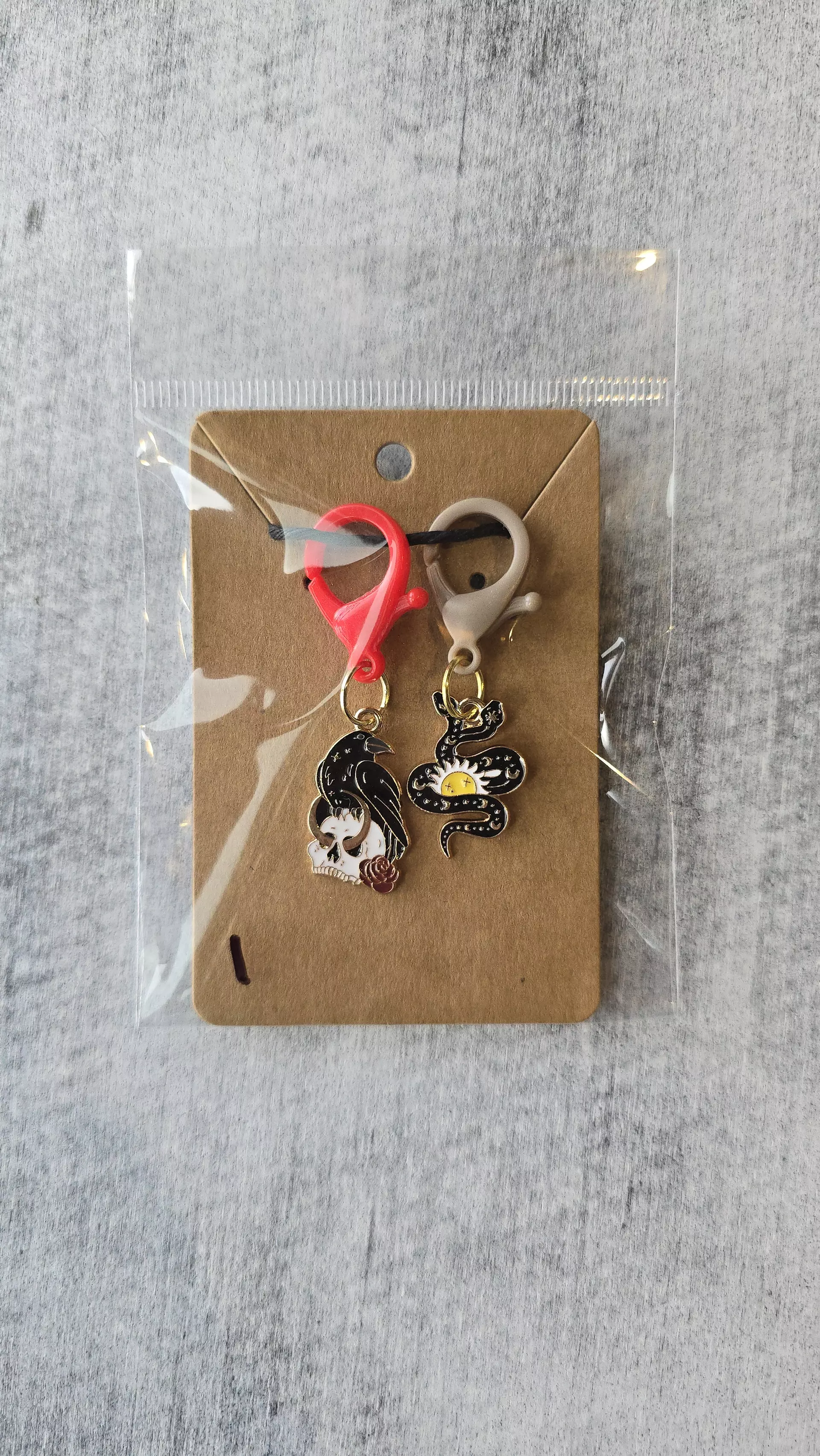 plant/Gothic Stitch Markers-0