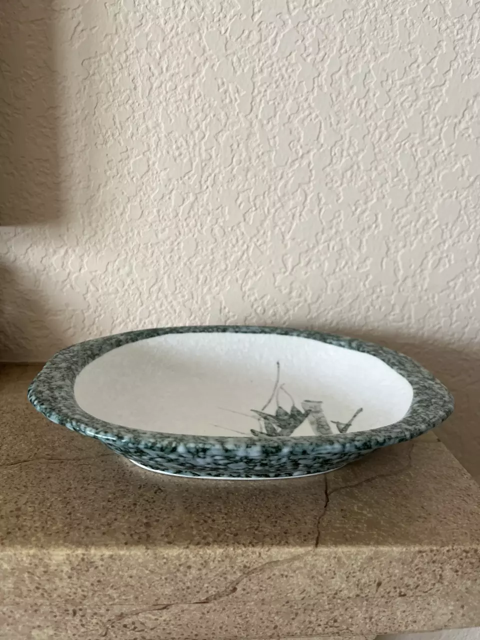 plant/Ceramic Japan Bamboo bowl / plate-1
