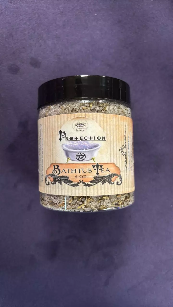 plant/Protection bathtub tea ritual bath 8oz-0