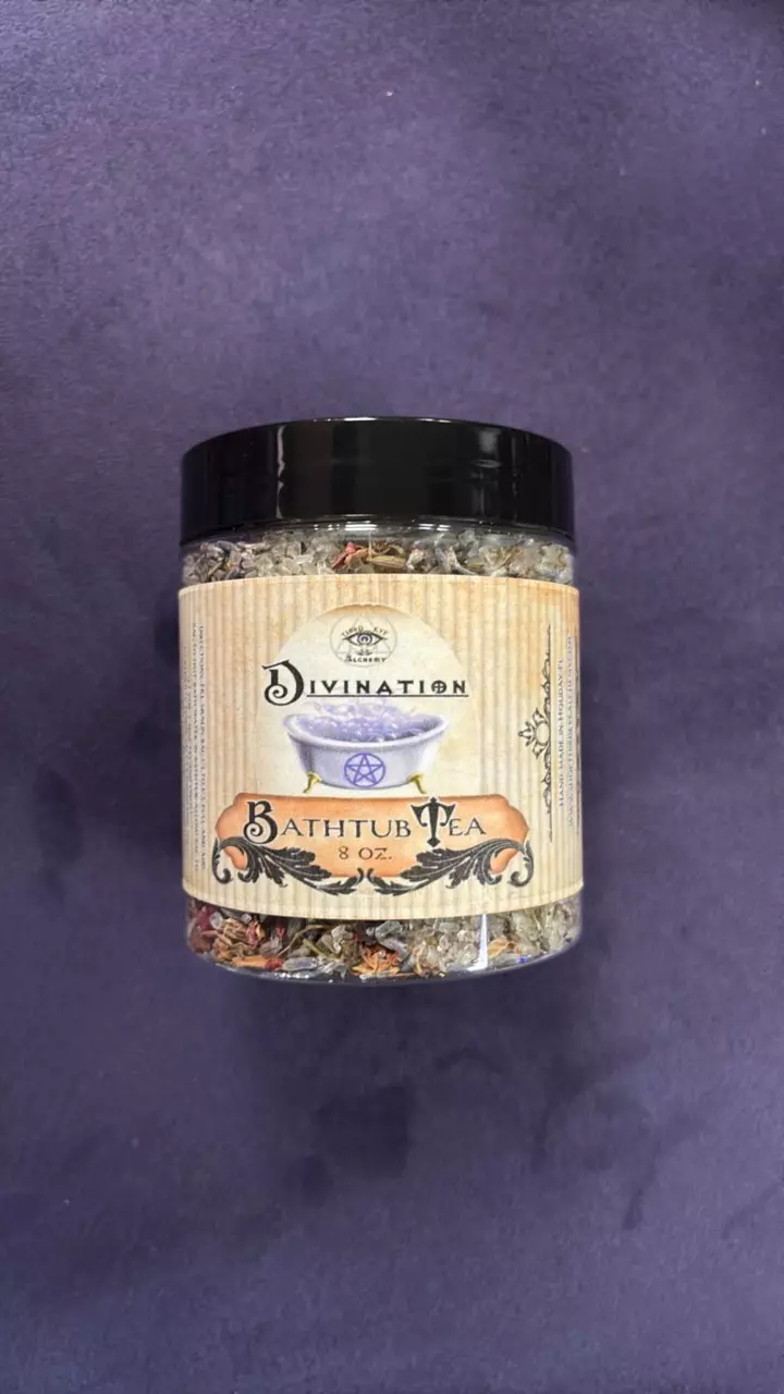 plant/Divination bathtub tea ritual bath 8oz-0