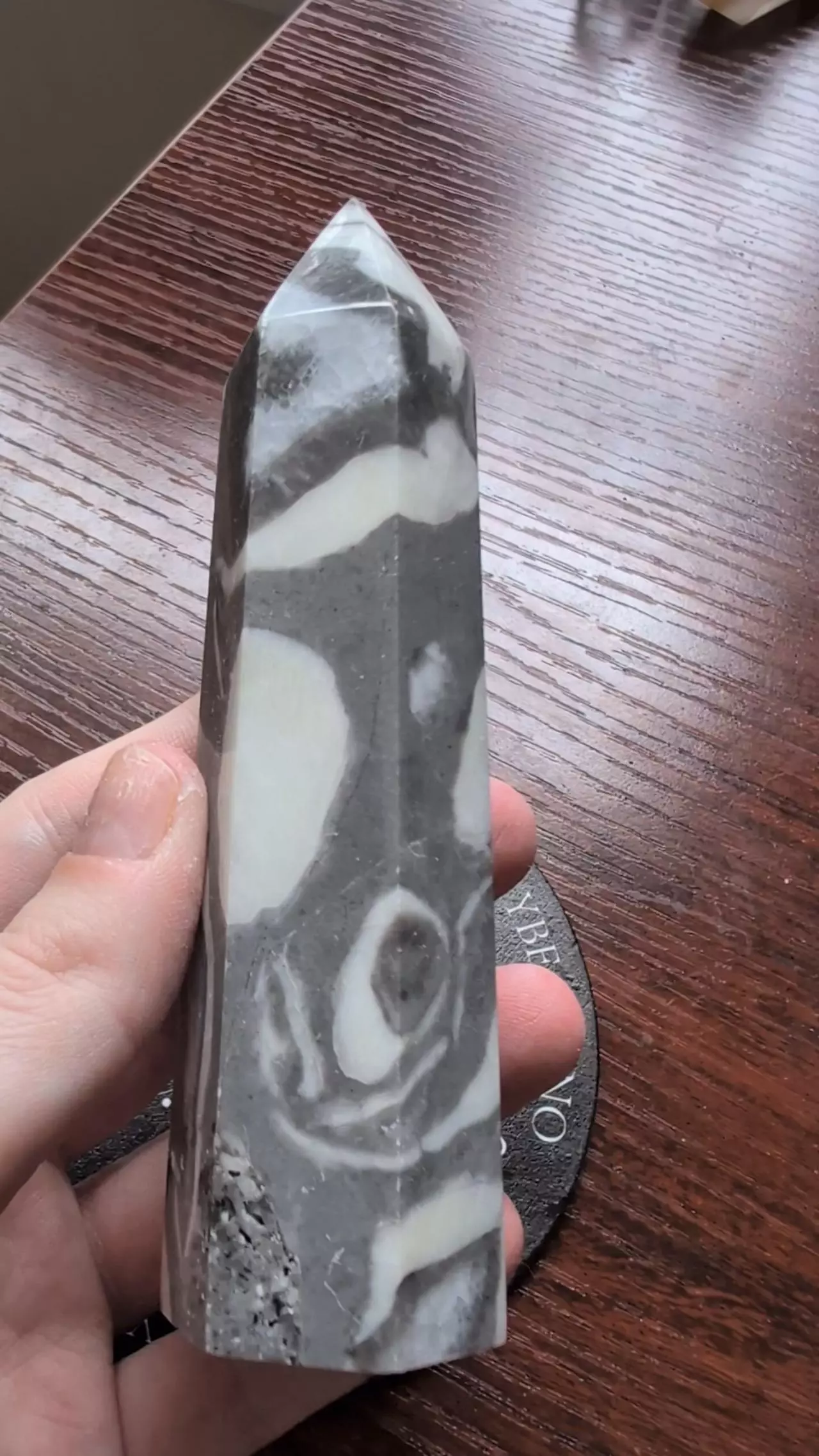 plant/Thousand eye fossil jasper tower-1