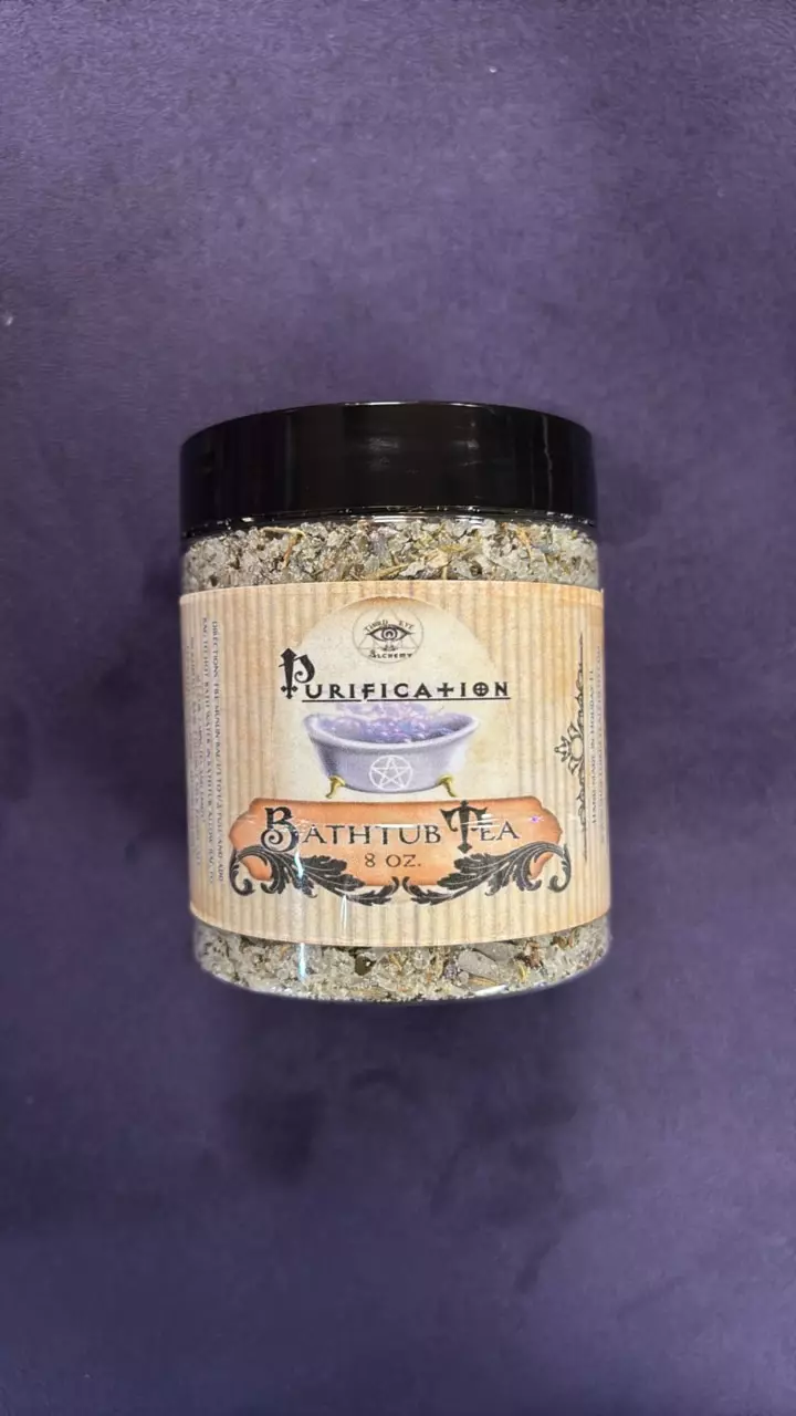 plant/Purification bathtub tea ritual bath 8oz-0