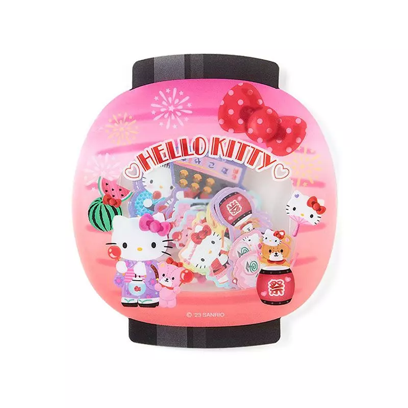 plant/Sanrio Summer Festival Lantern Flake Stickers-0