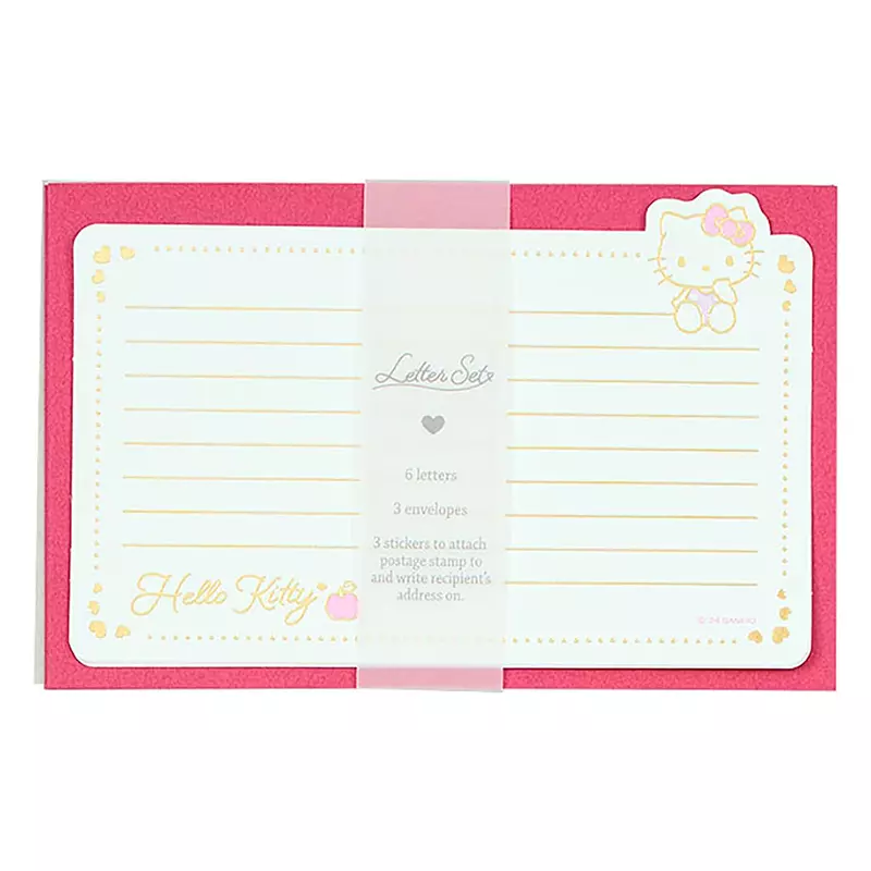 plant/Sanrio Gold Foil Letter Set-0