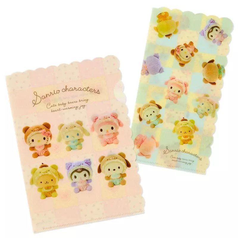 plant/Sanrio Latte Kuma Baby File Folder Set-0