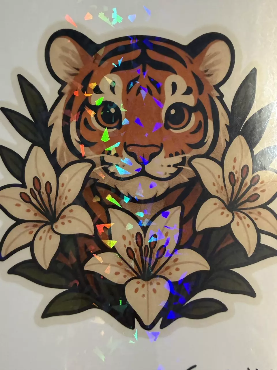 free_shipping/Fracktle Holo Laminate | FOR STICKERS & MAGNETS-0