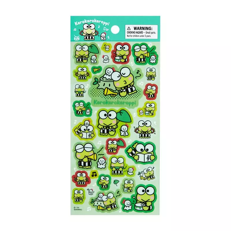 plant/Sanrio Song and Dance Sticker Sheet-0