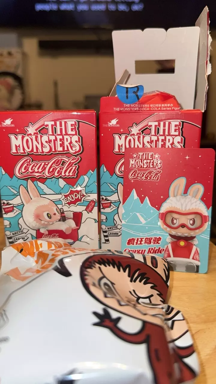 plant/The monsters and Coca-Cola collaboration figurine confirmed crazy ride-0