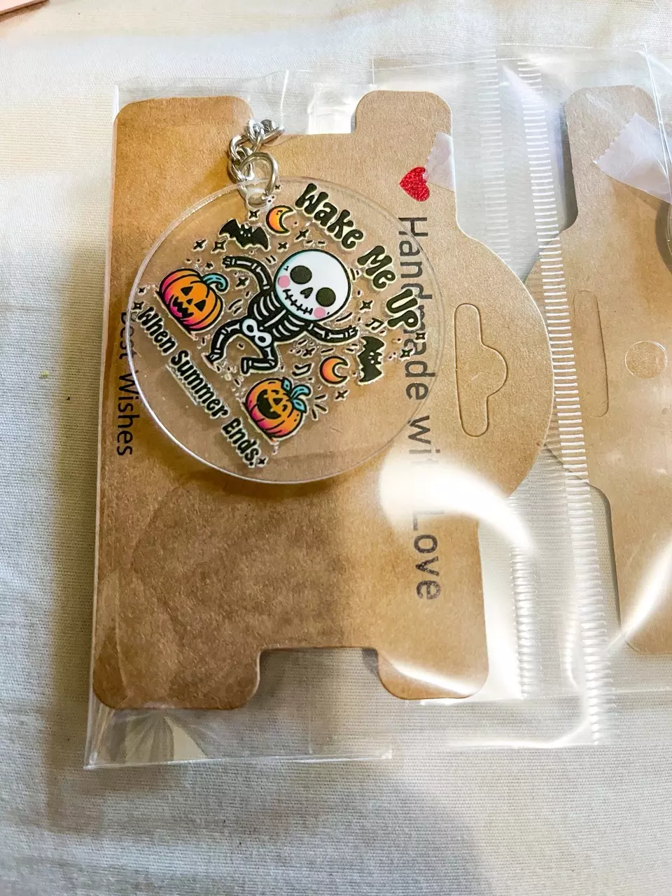 plant/“Wake Me Up” Halloween Keychain 🔑🎃-1