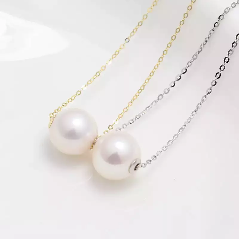 plant/S925 necklace two color -0